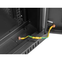 Miniatura 4 de ARMARIO LANBERG RACK 19" 42U 600X600 FLAT PACK V2 PUERTA MESH CON LCD NEGRO