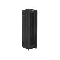 Miniatura 7 de ARMARIO LANBERG RACK 19" 42U 600X600 FLAT PACK V2 PUERTA MESH CON LCD NEGRO