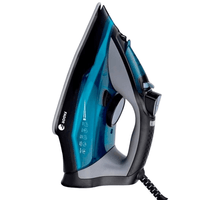 Miniatura 1 de Fagor Comforta Plancha vapor seco Suela de cer  mica 2200 W Negro  Azul  Gris