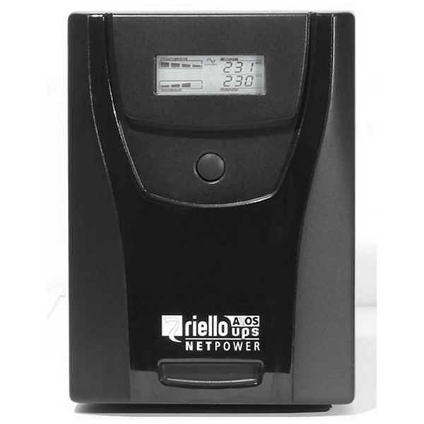 SAI RIELLO NET POWER - NPW 1000 VA / 600W - 10` LINE INTERACTIVE 4 x IEC 320