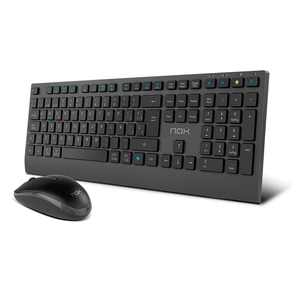 COMBO-TECLADO-RATON-NOX-LITE-DUO-INALAMBRICO-ES-NEGRO
