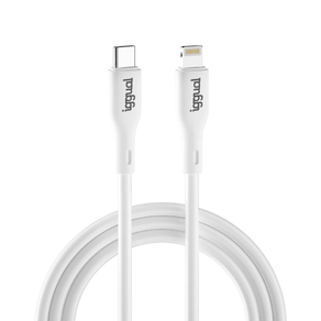 iggual-cable-USB-C-Lightning-100-cm-blanco-Q3.0-3A