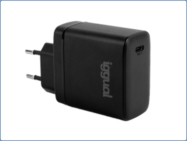 iggual Cargador rápido USB PD tipo C 45W GaN