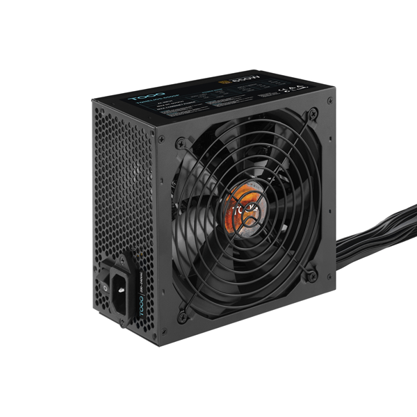 Fuente Alimentación 650W TOOQ Fuente de Alimentación ATX 650W APFC 80Plus Bronze 80 PLUS Bronze Negro