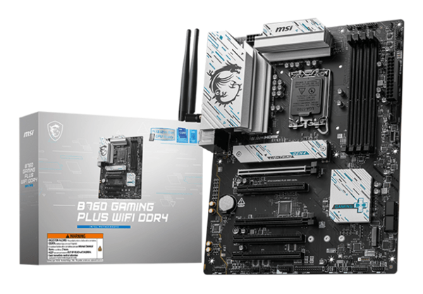 MSI Intel B760 GAMING PLUS WIFI DDR4 LGA 1700