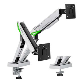 AISENS DT38TSR 345 soporte para monitor 96 5 cm  38   Escritorio Negro  Blanco