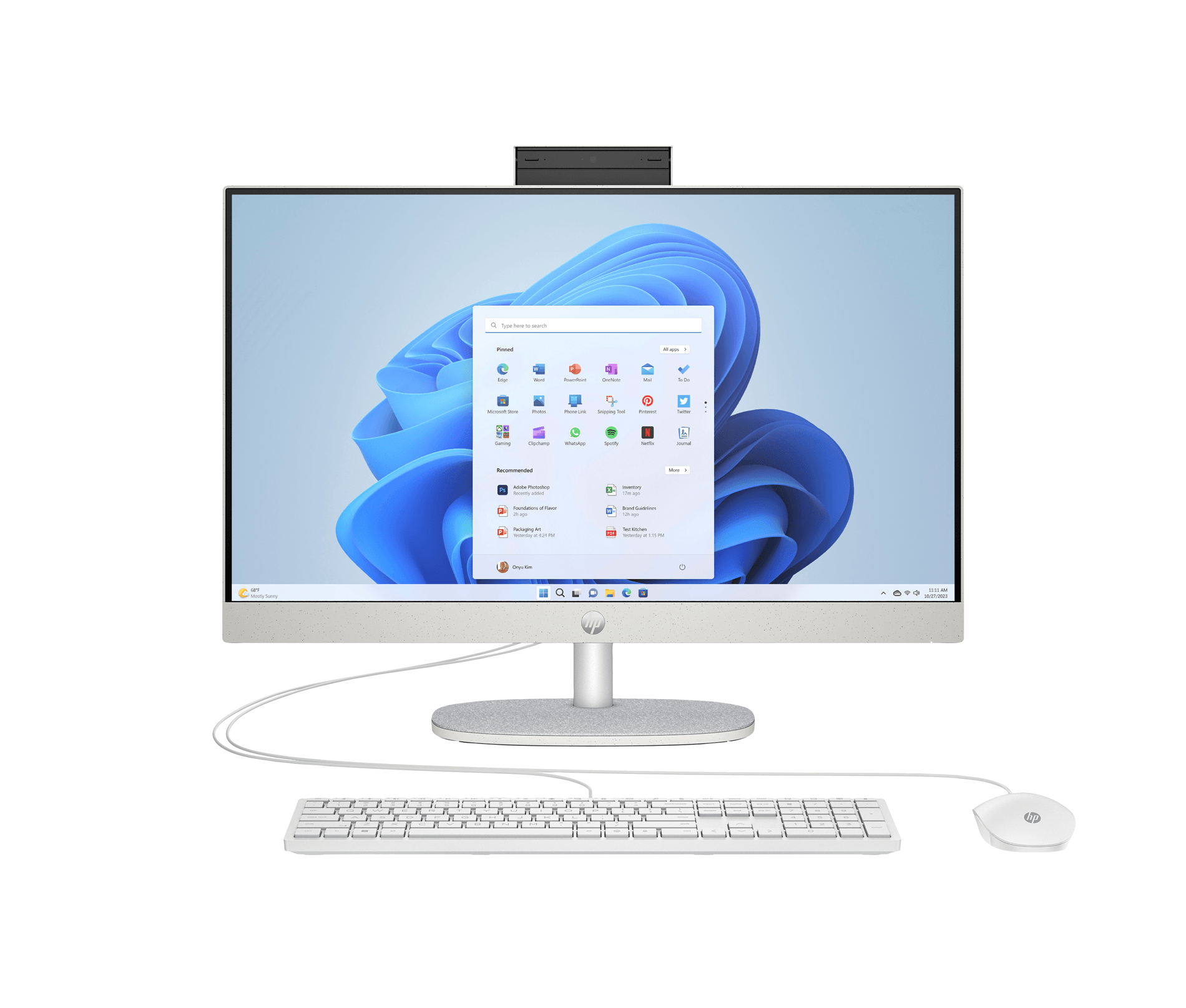 PC HP AIO 24-CR0130NS i5-1334U 16G 512G 23,8" FREEDOS