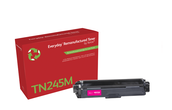 XEROX Everyday Remanufactured Toner para Brother TN245M, High Capacity
