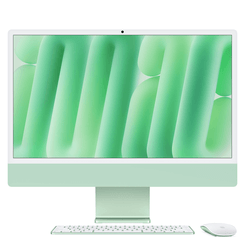 iMac with Retina 4.5K display: Apple M4 chip with 8-core CPU and 8-core GPU, 16GB, 256GB SSD - Green
