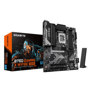Placa-Intel--GIGABYTE-B760-GAMING-X-WIFI6E-GEN5-Placa-Base-–-Compatible-con-procesadores-Intel-Core-14ª-generacion-VRM-de-8-1-1-fases-hasta-5600-MHz-DDR5-3-x-M.2-PCIe-4.0-Wi-Fi-6E-LAN-2.5-GbE-USB-3.2-Gen-2-LGA-1700