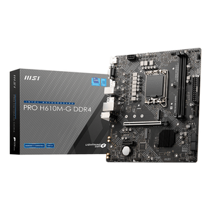 Placa-Intel--MSI-PRO-H610M-G-DDR4-LGA-1700