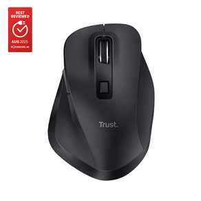MOUSE-TRUST-BLUETOOTH-FYDA-NEGRO-2400-DPI-AJUSTABLE-6-BOTONES