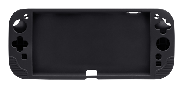 FUNDA DE SILICONA PARA NINTENDO SWITCH 2 TRUST GXT 1253 COLOR NEGRO