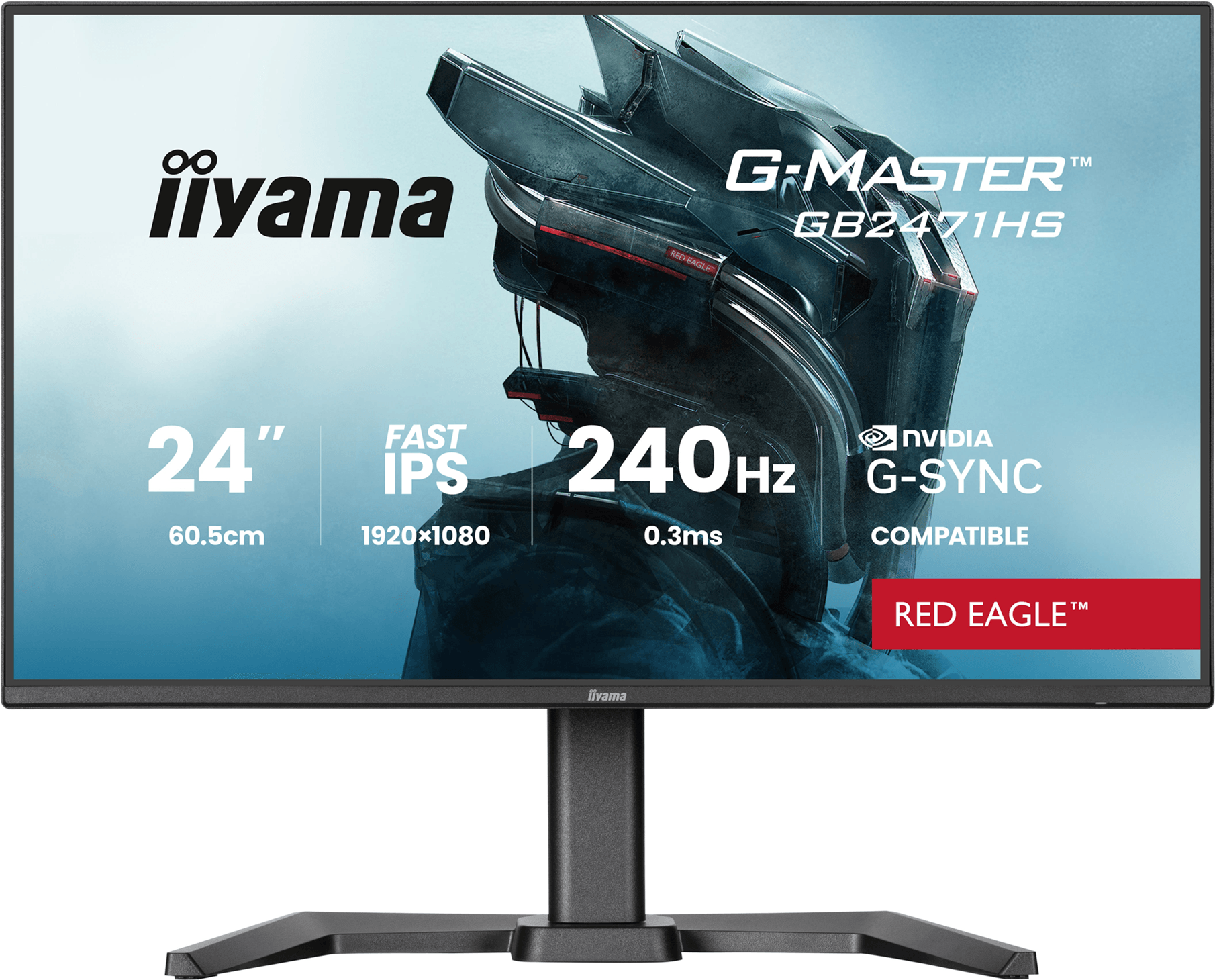 MONITOR IIYAMA GB2471HS-B1 23.8" Fast IPS 1920 x 1080 HDMI Altavoces