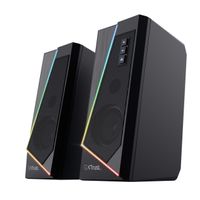 Miniatura 2 de ALTAVOCES TRUST 2.0 ZOXA RGB 6W RMS 12W MAX 6 MODOS ILUMINACION  AUTOALIMENTADO USB LED  COLOR NEGRO 24070
