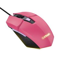 Miniatura 4 de MOUSE TRUST GAMING RGB GXT 109P FELOX  25066 COLOR ROSA ILUMINACION LED 6 BOTONES CABLE 150cm