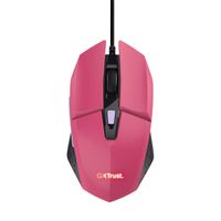 Miniatura 5 de MOUSE TRUST GAMING RGB GXT 109P FELOX  25066 COLOR ROSA ILUMINACION LED 6 BOTONES CABLE 150cm