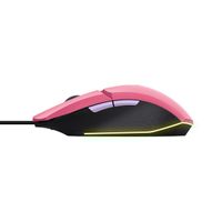 Miniatura 6 de MOUSE TRUST GAMING RGB GXT 109P FELOX  25066 COLOR ROSA ILUMINACION LED 6 BOTONES CABLE 150cm
