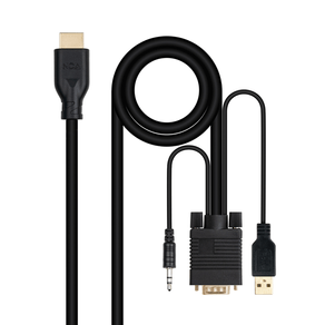 Nanocable-Conversor-VGA-Audio-a-HDMI-M-M-18-m