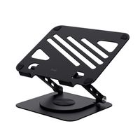 Miniatura 2 de SOPORTE DE PORTATIL TRUST ZEFF METALICO COLOR NEGRO PLEGABLE GIRATORIO HASTA 16" 10Kg