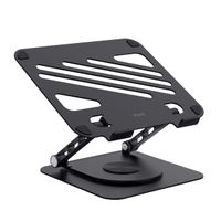 Miniatura 4 de SOPORTE DE PORTATIL TRUST ZEFF METALICO COLOR NEGRO PLEGABLE GIRATORIO HASTA 16" 10Kg
