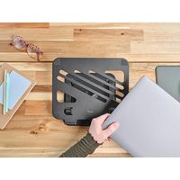 Miniatura 11 de SOPORTE DE PORTATIL TRUST ZEFF METALICO COLOR NEGRO PLEGABLE GIRATORIO HASTA 16" 10Kg
