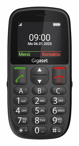 Gigaset Móvil Senior GL395 2.2 SIM Negro
