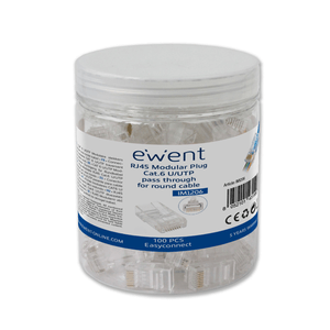 EWENT-EASYCONNECT-MODULAR-CAT-6-U-UTP-100pcs