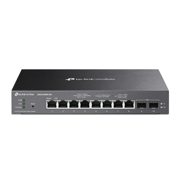 TP-Link SG2210XMP-M2 Switch 8x2,5Gb PoE+ 2xSFP+