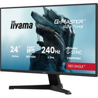 Miniatura 2 de MONITOR IIYAMA 24 PULGADAS RESOLUCION FULL HD (1920X1080), PANEL IPS, 0,8 MS (MPRT), 165 HZ, BRILLO 250, CONTRASTE 1100:1, HDMI, DISPLAYPORT, USB HUB,