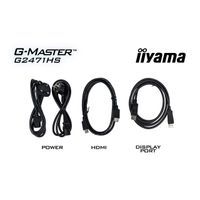 Miniatura 10 de MONITOR IIYAMA 24 PULGADAS RESOLUCION FULL HD (1920X1080), PANEL IPS, 0,8 MS (MPRT), 165 HZ, BRILLO 250, CONTRASTE 1100:1, HDMI, DISPLAYPORT, USB HUB,