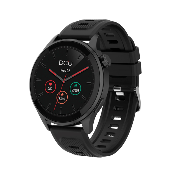 DCU Advance Tecnologic 34157085 Relojes inteligentes y deportivos 3 66 cm 1 44 AMOLED 46 mm Digital 466 x 466 Pixeles Pantalla t ctil Negro GPS s
