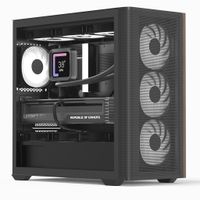 Miniatura 2 de Caja AEROCOOL  D301A  Negro, Madera