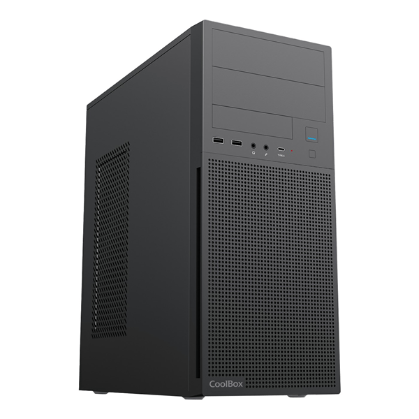 COOLBOX COOLBOX CAJA ATX A780 USB-C 3.2 GEN1 FTE. POWERLINE3 650W 85+ EFICIENCIA Negro Incluye Fuente