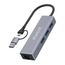 EWENT EW1159 Hub USB 3 PUERTOS 3.1+1 P.GIG USB-C-A