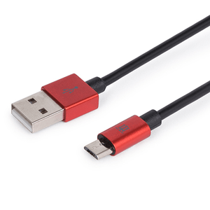 CABLE-MAILLON-PREMIUM-MICRO-USB-2.4-ALUMINIO-ROJO-1M