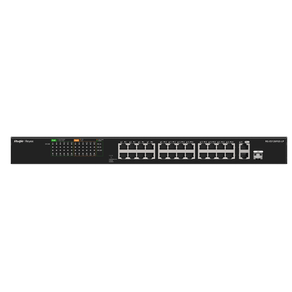 SWITCH-RUIJIE-UNMANAGED-24-RJ45-POE-1-SFP-COMBO