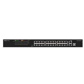 SWITCH-RUIJIE-UNMANAGED-24-RJ45-POE-1-SFP-COMBO