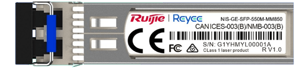 MODULO TRANSCEPT RUIJIE REYEE 850NM FIBRA MULTIMODO CONECTOR LC