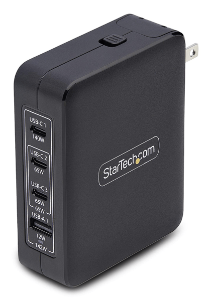 Cargador USB-C/USB-A de Pared GaN PD 140W - Tipo C PD 3.1