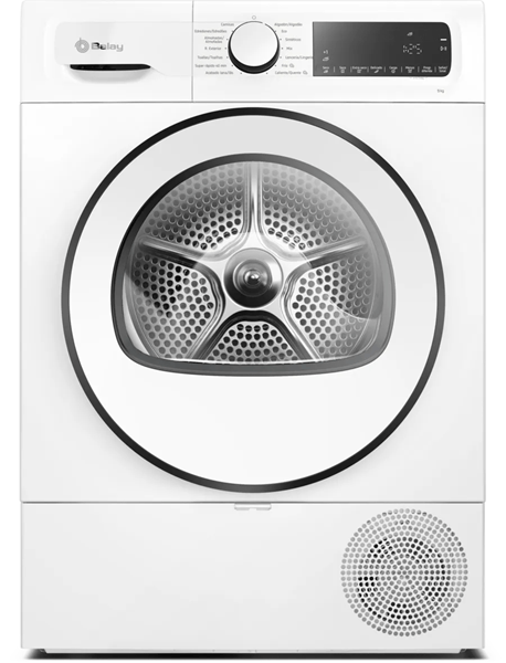 SECADORA CON BOMBA DE CALOR BALAY 3SB090BE 9 KG D BLANCO