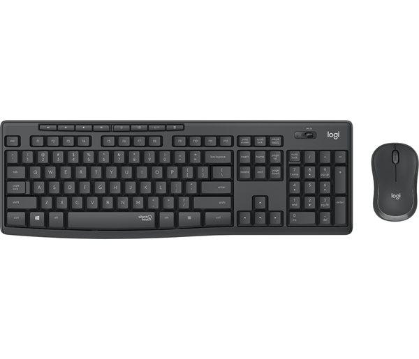 TECLADO INALAMBRICO + RATON LOGITECH MK295 NEGRO