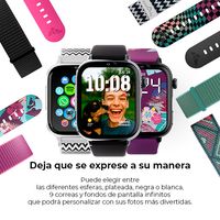Miniatura 9 de SaveFamily SaveWatch Plus 2 Reloj Inteligente para ni  os 4G Esfera Plata correa Tela Color Tribeca