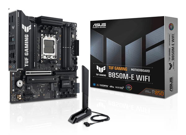 Asus AMD TUF GAMING B850M-E WIFI Socket AM5
