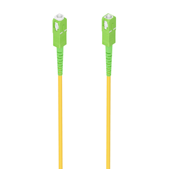 CABLE AISENS FIBRA G657A2 3.0 9 125 SMF SIMPLEX LSZH SC APC 1.0M