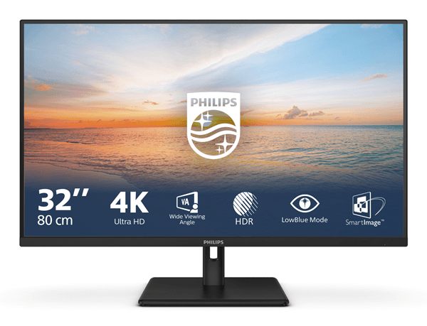 PHILIPS 1000 series 31.5" LCD VA 4K Ultra HD HDMI Altavoces