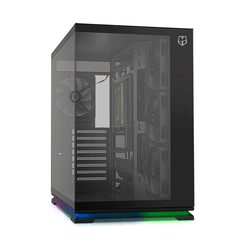 NOX Hummer HUMMER GALAXY| Semitorre ATX compacta tira ARGB Ne RGB Negro