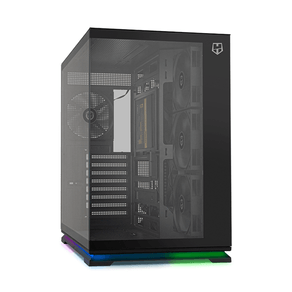 Caja NOX Hummer HUMMER GALAXY| Semitorre ATX compacta tira ARGB Ne RGB Negro