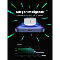 Miniatura 7 de CARGADOR PARED USB C 20W IPHONE / IPAD/ GALAXY CARGA RAPIDA BLANCO