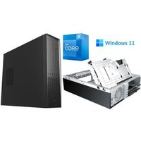 Miniatura 1 de Ordenador Sobremesa Netway Prodigy Slim PBA i5-12400 2.5GHz, 16GB RAM DDR4 3200MHz, SSD 500GB, Windows 11 Pro, Negro